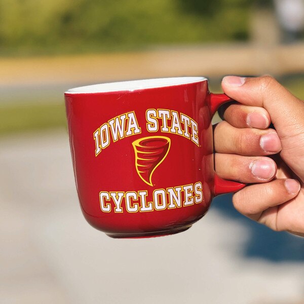 I-State Cardinal & Stripe Ceramic Mug (15oz)